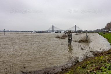 2021_02_06 Hoog water Waal